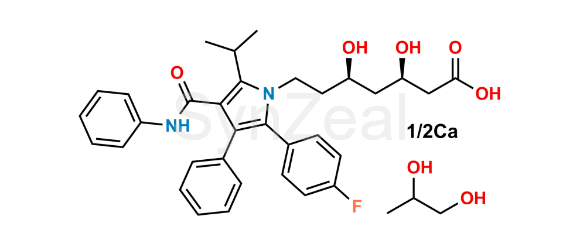 Picture of Atorvastatin Calcium Propylene Glycol Solvate