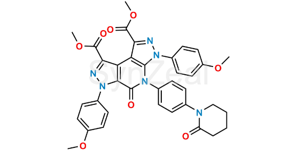 Picture of Apixaban Ethyl Ester Dimer Impurity