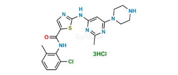 Picture of Dasatinib N-Deshydroxyethyl Impurity (3HCl salt)