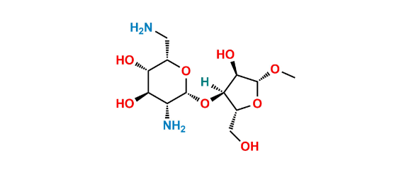 Picture of Neomycin Impurity 6 (Mixture of alpha-& beta anomers)