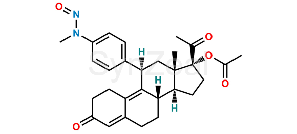 Picture of N-Nitroso Ulipristal Acetate