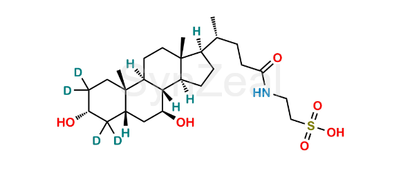 Picture of Tauroursodeoxycholic Acid-d4