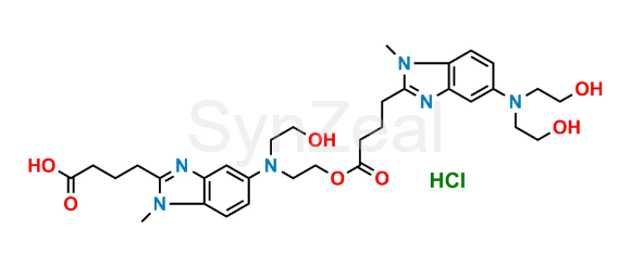 Picture of Bendamustine Trihydroxyethyl Dimer Impurity