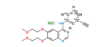 Picture of Erlotinib 13C6 Hydrochloride