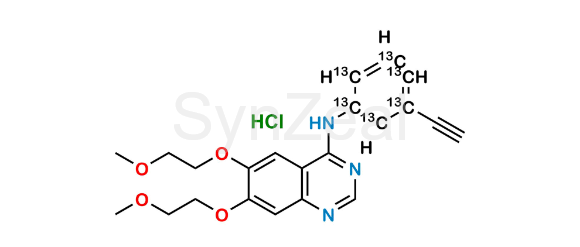 Picture of Erlotinib 13C6 Hydrochloride