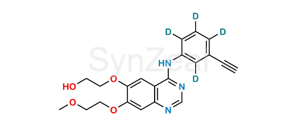 Picture of Desmethyl Erlotinib-d4