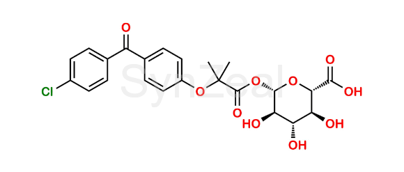 Picture of Fenofibric Acid Acyl-β-D-Glucuronide