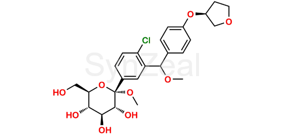 Picture of Empagliflozin Dimethoxy Impurity