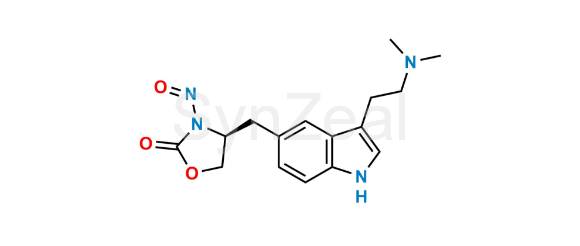 Picture of N-Nitroso Zolmitriptan Impurity 3