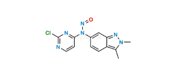 Picture of N-Nitroso Pazopanib Pyrimidine Impurity