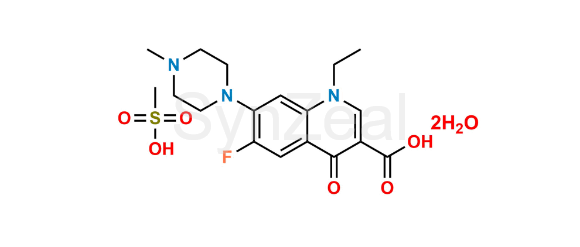 Picture of Pefloxacin Mesylate Dihydrate