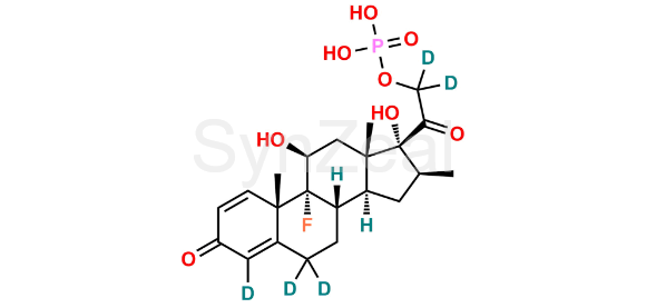 Picture of Betamethasone-d5 21-Phosphate