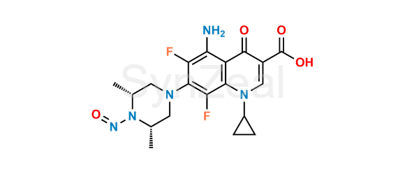 Picture of Sparfloxacin Nitroso Impurity 1