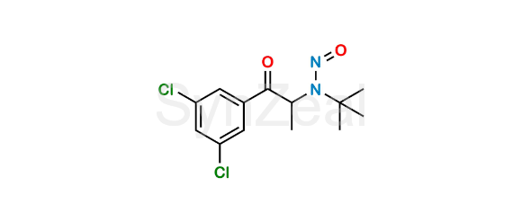 Picture of N-Nitroso Bupropion 3,5-Dichloro Impurity