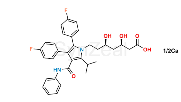 Picture of Atorvastatin EP Impurity C (Calcium Salt)