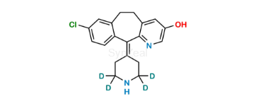 Picture of 3-Hydroxy Desloratadine-D4