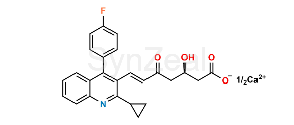 Picture of Pitavastatin 5-Oxo Impurity Calcium Salt 