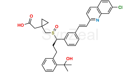 Picture of Montelukast Sulfoxide (Mixture of Diastereomers)