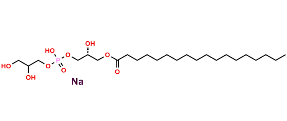 Picture of 1-​Stearoyl-​2-​Hydroxy-​sn-​Glycero-​3-​Phospho-​(1'-​rac-​glycerol) Na Salt