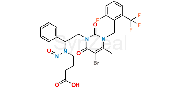 Picture of N-Nitroso Elagolix Impurity 4