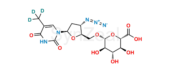 Picture of Zidovudine-5-Glucuronide D3