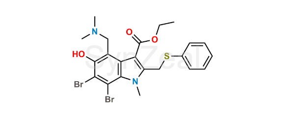 Picture of Umifenovir Impurity 2