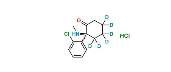 Picture of (S)-Ketamine D6 Hydrochloride