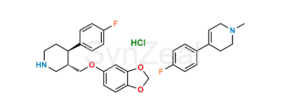 Picture of Mixture of Paroxetine Hydrochloride With Paroxetine USP Related Compound E