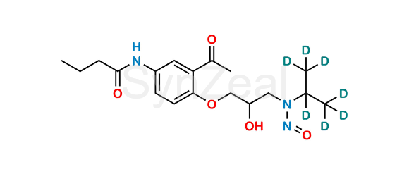 Picture of N-Nitroso-Acebutolol-d7