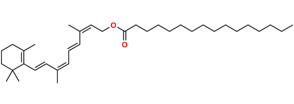 Picture of 9-cis,13-cis Retinol hexadecanoate