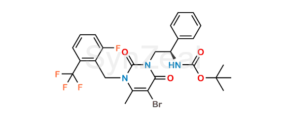 Picture of Elagolix Bromo Condensed Impurity 