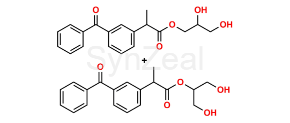 Picture of Ketoprofen 1,2,3-Propanetriol Esters (Mixture of Regio- and Stereoisomers)