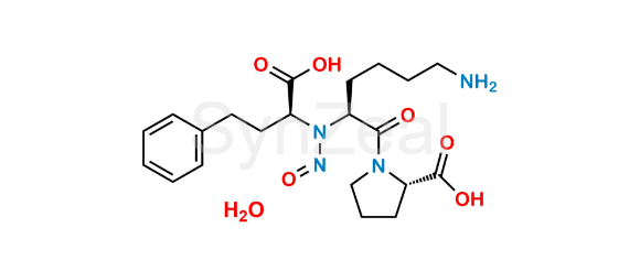 Picture of Lisinopril Nitroso Impurity (Hydrate)