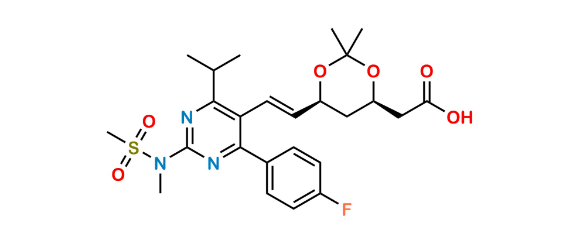 Picture of Rosuvastatin Acetonide (Acid)