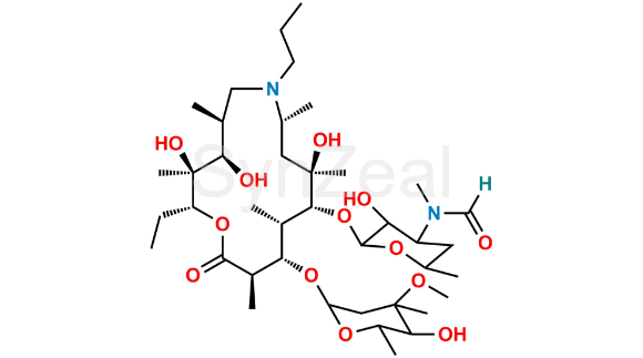 Picture of 3'N-demethyl-3'-N-formylgamithromycin