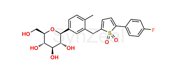 Picture of Canagliflozin Sulfone