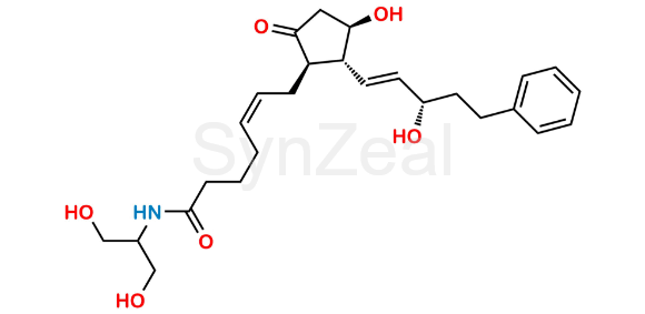 Picture of Desisopropyl N-Dihydroxypropyl Dehydrolatanoprostamide