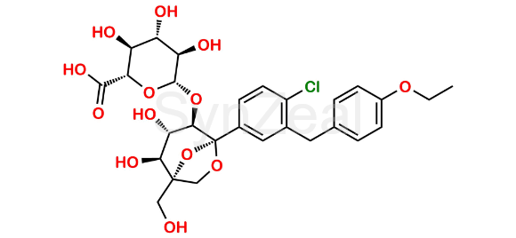 Picture of 2-O-β-D-Glucopyranuronosyl Ertugliflozin