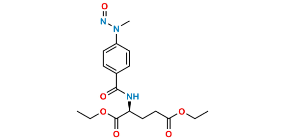 Picture of N-Nitroso S-Methylaminobenzoyl Glutamicester