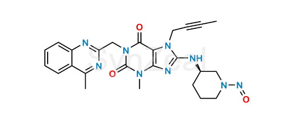 Picture of Linagliptin Regio Isomer Nitroso Impurity 1