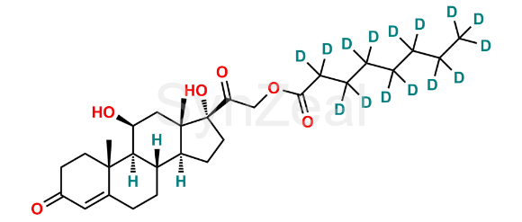 Picture of Hydrocortisone 21-Octanoate-d15