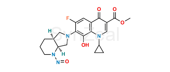 Picture of Moxifloxacin Nitroso Impurity 12