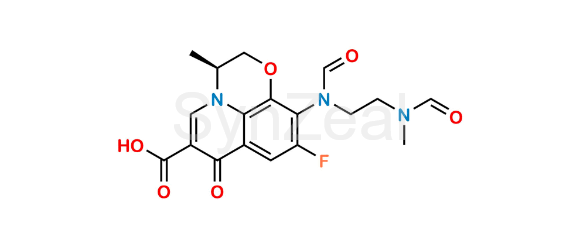 Picture of Levofloxacin Desethylene Diformyl Impurity