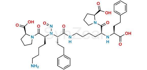 Picture of N-Nitroso Lisinopril EP Impurity G