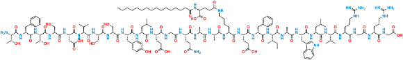 Picture of Hydrolysis 11-37 Liraglutide Impurity