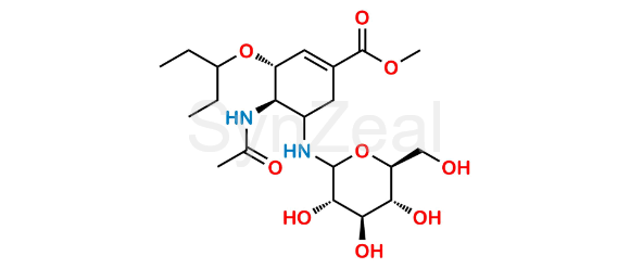 Picture of Oseltamivir EP Impurity E Glucose Adduct