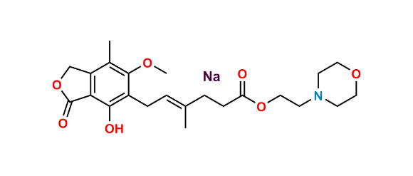 Picture of Mycophenolate Mofetil Sodium salt