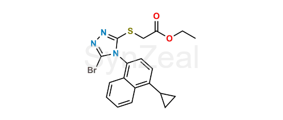 Picture of Lesinurad Ethyl  Ester Impurity