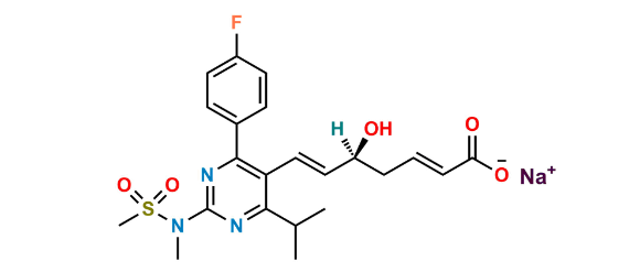 Picture of Rosuvastatin EP Impurity N (Sodium salt)