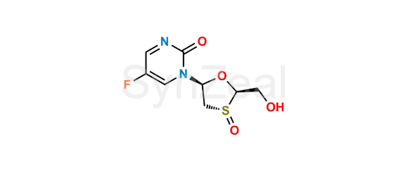 Picture of Emtricitabine Desamino R-Sulfoxide Impurity